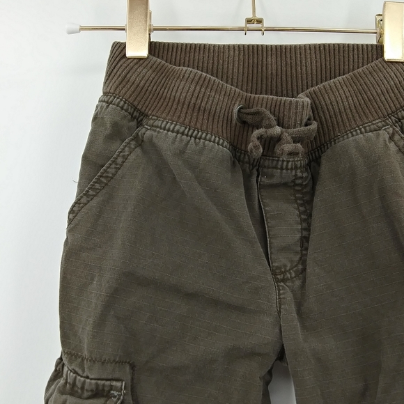 💙 CIRCO Lightly Distressed Brown Cargo Pants - Picture 2 of 5